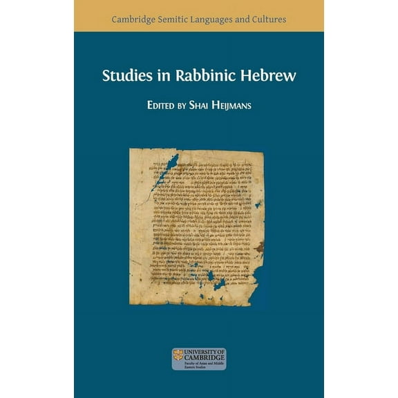 Studies in Rabbinic Hebrew, (Hardcover)