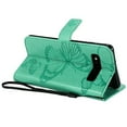 thumbnail image 3 of Samsung Galaxy S10e Wallet Case, Dteck Embossed Butterfly Flip PU Leather Folio Stand Case Cover Built-in Card Slots & Money Pocket, with wrist Strap, For Samsung Galaxy S10e 5.8 inch, Green, 3 of 6