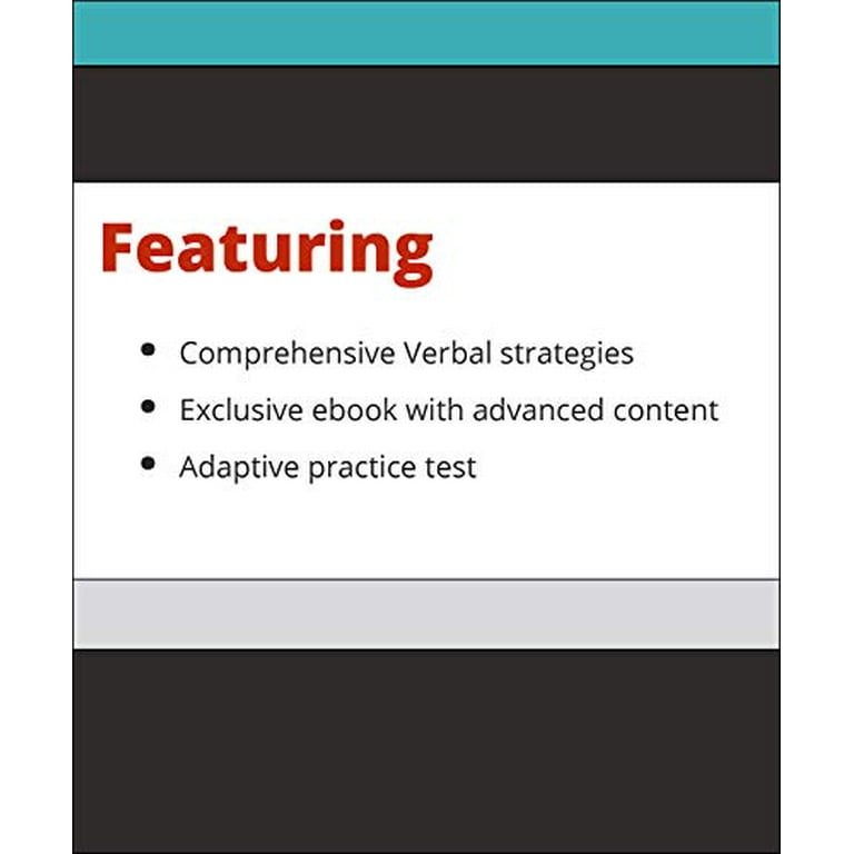 Manhattan Prep GMAT Prep: GMAT All the Verbal : The