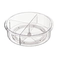 thumbnail image 1 of Organizador de condimentos, organizador de plato giratorio, partición extraíble, estante de especias de cocina, rotación de 360 grados para botellas, 1 of 8
