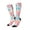 2 Black-2, variant on Women Crew Soft Moisture-wicking Socks Cupcakes and Donuts Pattern Design Cotton Socks, One Size fit All