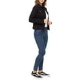 thumbnail image 5 of JuicyTrendz Women’s Classic Denim Jacket Black XXL – Button-Down, Long Sleeve, Stylish Outerwear Stretch Jean Jacket, 5 of 6