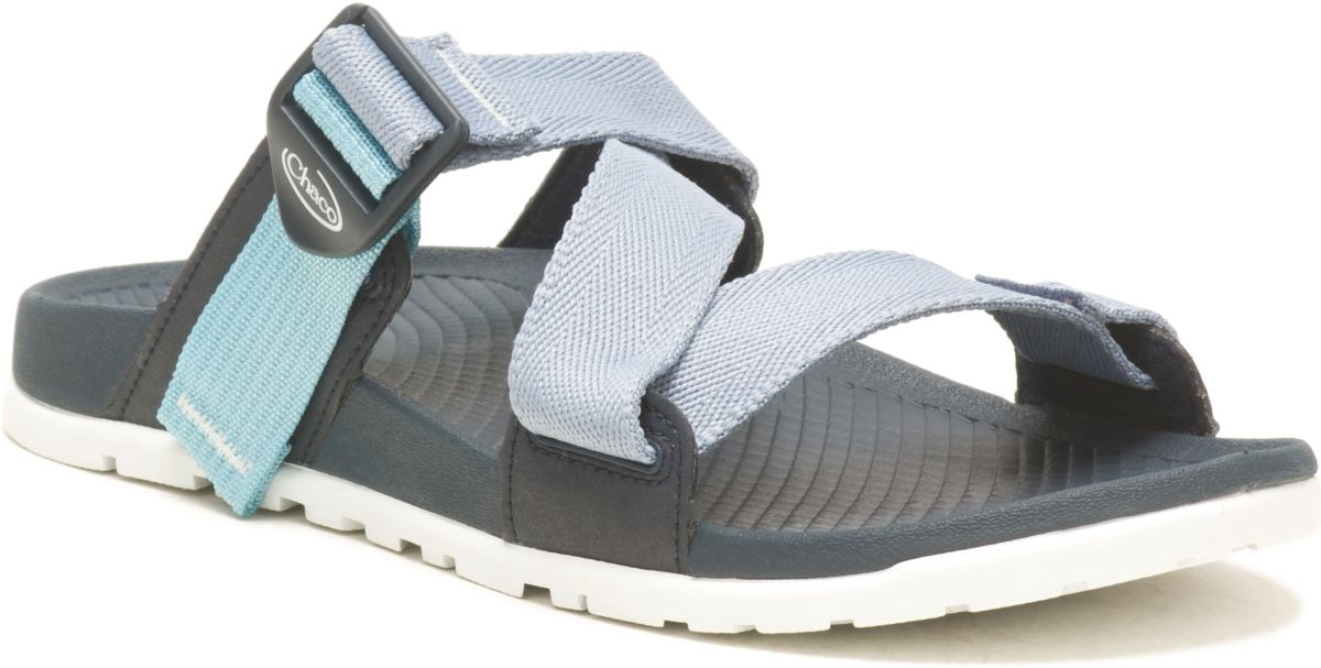 NWT Chaco Lowdown Slide Sandals Faded Blue Fog Adjustable Strap Size 12 Men main image 3