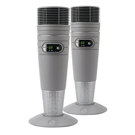 Lasko 6462 Full Circle Electric 1500W Oscillating Ceramic Tower Heater, 2  Pack | Walmart Canada