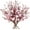 Pink, variant on 6 Pcs Valentine's Day Heart Berry Picks Blush Pink Artificial Heart Shaped Flower Stems 16.5" Valentine's Day Picks for Valentine Tree Bouquet Wreath Centerpiece Wedding Floral Arrangement