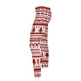 thumbnail image 5 of Women's Christmas Leggings High Waist Yoga Pants Workout Sweatpants Xmas Pants Seamless Joggers Tummy Control Legging Gym Elastic Loungewear Casual Fashion Bottoms Pilates Outfit, 5 of 7