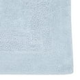 thumbnail image 3 of VCNY Home Jessica Light Blue Ring Spun Cotton Reversible Bath Rug, 20" x 32", 3 of 5