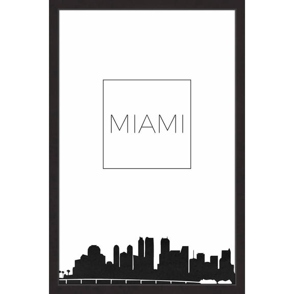 "Let's Do Business - Miami" Framed Painting Print