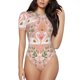 thumbnail image 1 of Fotbe Swan Couple Body de Mujer con Cuello Redondo y Mangas Cortas, Sin Mangas Ajustado, Suave, Cómodo y Básico-Small, 1 of 7