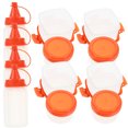 thumbnail image 5 of 1 Set Reusable Plastic Sauce Boxes Square Seasoning Box Salad Dressing Containers, 5 of 5