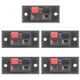 thumbnail image 2 of Conector de terminales de altavoz de Audio con carga de resorte de 5 uds y 2 posiciones Universal  Accesorios Electrónicos, 2 of 4