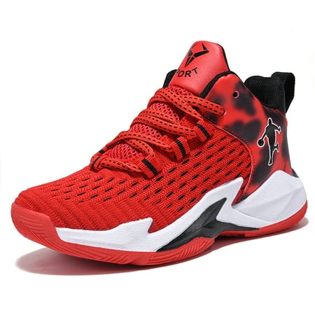 

Eashi Kid s Basketball Shoes Boys School Sneakers Girls Running Shoes High Top
