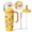 Orange little bear, variant on Comobebe 24 oz Insulated Whale Fountain Sippy Cup, 316 Stainless Steel Leak-Proof with 2 Lids, Fits Car Cup Holders, Green Dinosaur for Kids Teens Adults (green)