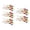 5 PCS, variant on 2 PCS Throw and Catch Balls with Rainbow Tail, Fun Colorful Sports Comet Balls Playground Toys for School Camping Outdoor Activities Healthy and Fun Games, 39.37 in Long