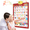 Bilingual(Red&White), variant on Electronic Alphabet Wall Chart, Toddler Learning Toys, Educational Toys ABC&123 Preschool Poster, Alphabet Baby Learning Toys, Toys for Ages 2-6, Blue