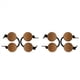 thumbnail image 1 of 4 Pares de Cocteleras de Corcho Kashaka Shaker Asalato Ball Instrument Instrumento de Percusión Bolas Africanas Clásicas para Música, 1 of 5