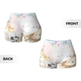thumbnail image 3 of Sikiie Cute Animals Print Workout Shorts Women Scrunch Butt Gym Shorts Seamless High Waist Tummy Control Yoga Biker Athletic Shorts, 3 of 5