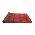 thumbnail image 2 of Ahgly Company Indoor Round Oriental Red Industrial Area Rugs, 3' Round, 2 of 4