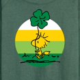 thumbnail image 3 of Peanuts - Woodstock Shamrock - Women's Lightweight French Terry Long Sleeve Shirt, 3 of 6