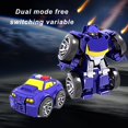 thumbnail image 2 of Ensemble de Collection de Véhicules de Construction Robot Transformable pour Tout-Petits – Robots Transformables pour Enfants Jouets à Rétrofriction, 2 of 3