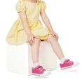 thumbnail image 3 of Kushyshoo Kids Canvas Shoes Pink Casual Children Sneaker Size 12 Little Girls, 3 of 7