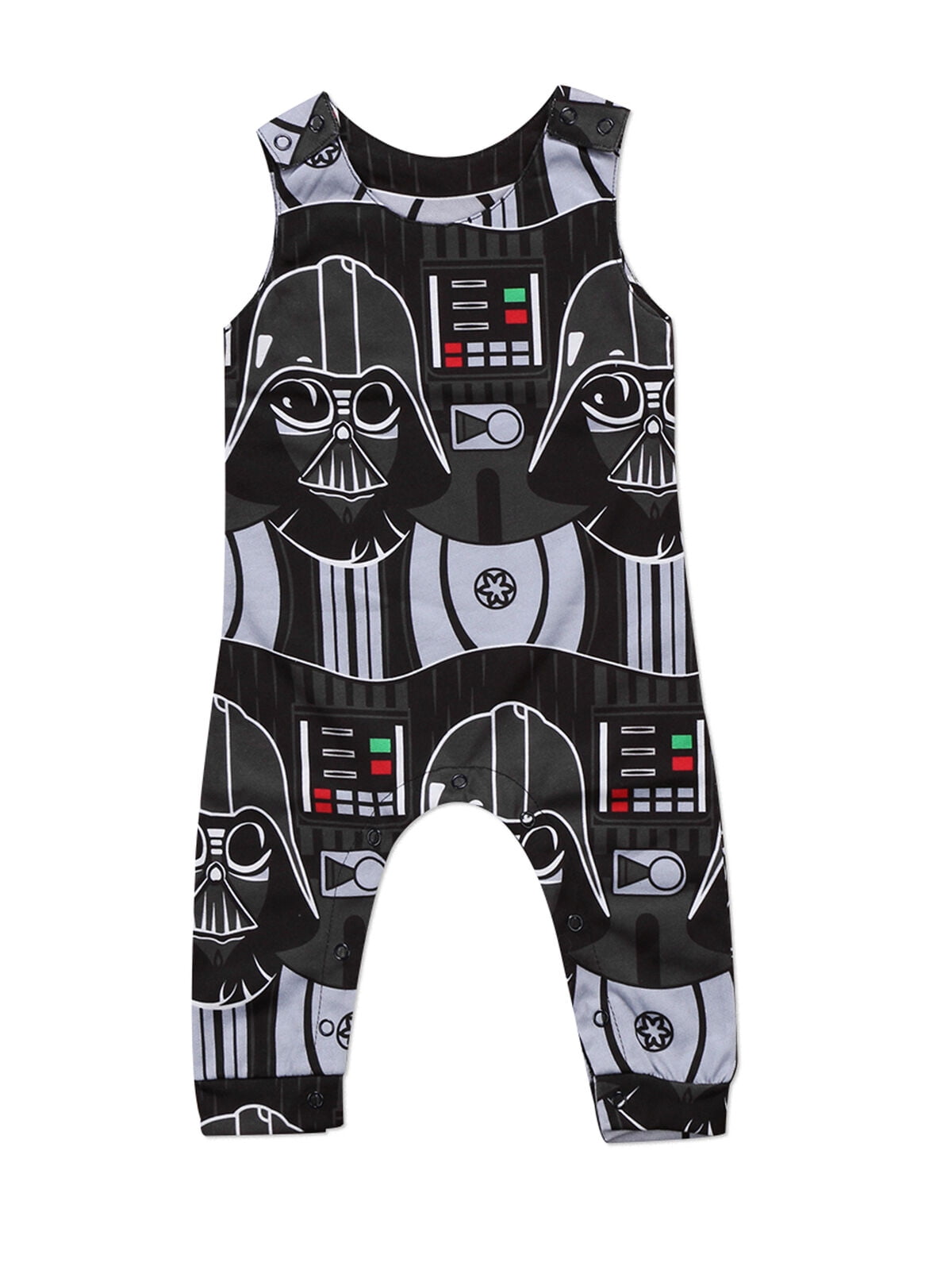 Details about   Star Wars baby girl outfit romper jumpsuit R2-D2 Stormtrooper Darth Vader blue 