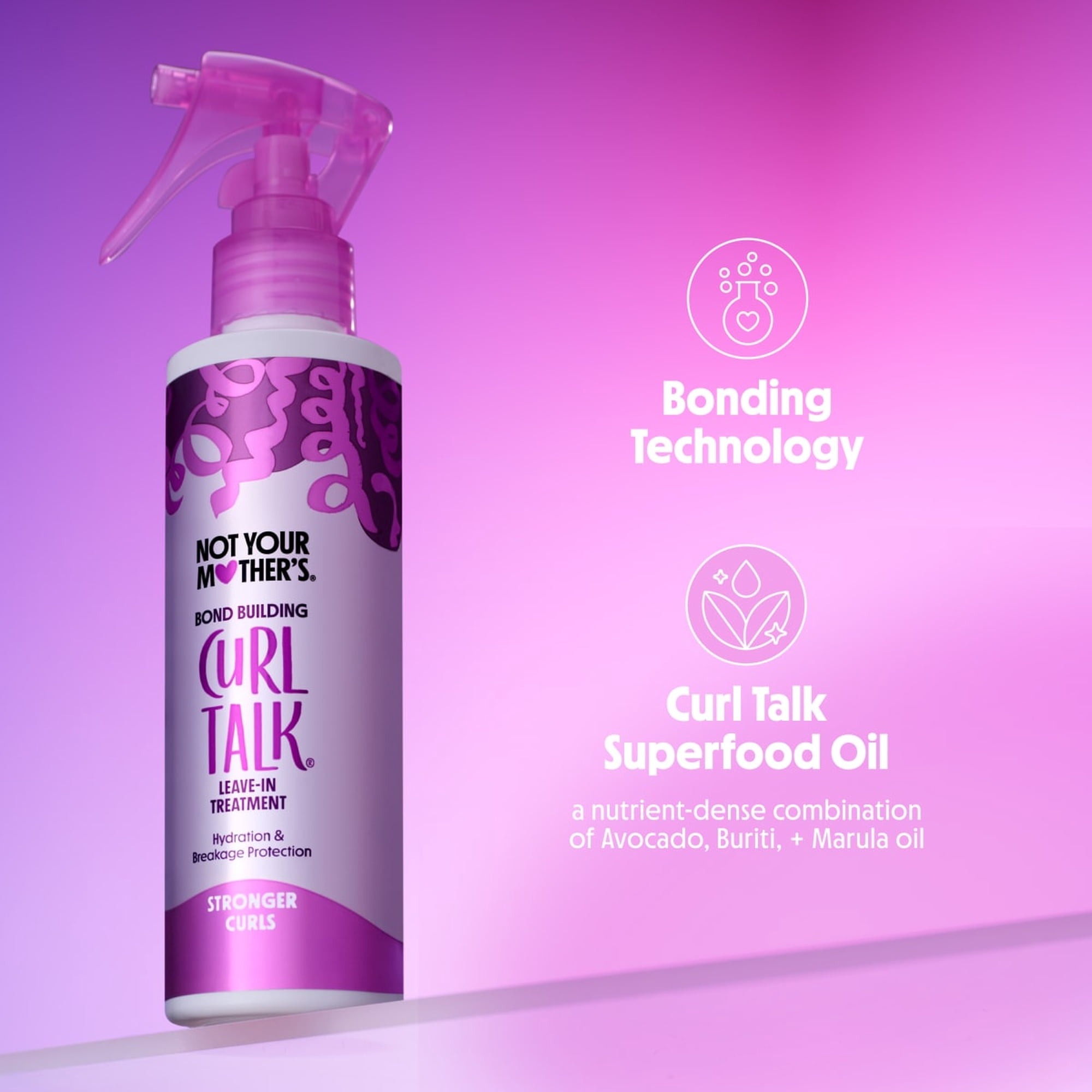 Not Your Mother's Curl Talk Leave-In Bond Building Treatment, 6 fl oz