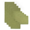 thumbnail image 2 of Design Imports 70323A Torchon en Microfibre Vert Feuille & Chiffon - Ensemble de 8, 2 of 2