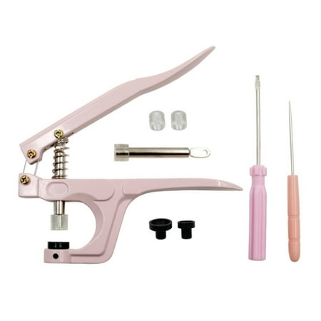 

UHGXA Clearance Equipment Package Tool Bag Portable Manual Buckle Machine with Buckle Pliers for Secure and Aesthetically Pleasing Installation. Plastic Buckle Tools Are Complete