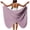 Pink, variant on Staron Women's Beach Cover Up Sarong Wrap Dress Sheer Draped Adjustable Strap High Slit Casual Vacation Resort Wear, Brown 3XL