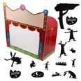 thumbnail image 4 of 1 Ensemble de Marionnettes d'Ombre Bricolage Kit d'Artisanat Créatif pour Enfants Équipement d'Expérience Scientifique Spectacle de Marionnettes Théâtre Toile de Fond de Carnaval Jouets de Narration, 4 of 5