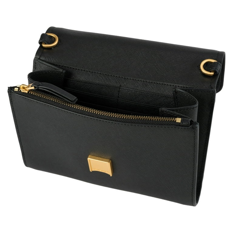 Tory Burch Women's Emerson Saffiano Leather Chain Wallet Crossbody