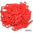 thumbnail image 3 of Cuchilla de plástico para cortacésped de jardín, cuchilla para cortacésped con forma de calabaza L85, 3 of 5