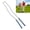 White Blue, variant on Rupoun Professional Golf Swing Rope Trainer, 50-inch Power & Rhythm Training Aid for Improved Speed and Strength, White/Blue (127 cm)