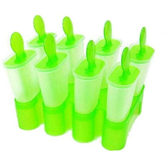 8 Packs Ice Pop Mold Popsicle Ice Mold Popsicle Maker Popsicle Molds Frozen Popsicle Mold Popsicle Sticks Ice Pop Cream Maker Ice Cream DIY Pop Molds Popsicle Molds Ice