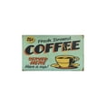 thumbnail image 4 of Coffee Black Vintage Pattern Kitchen Rugs and Mats Set Of 2,Kitchen Rugs Mats with Dirty Resistance,washable,water Proof,kitchen Mats 17.7x24+17.7x48inch, 4 of 7