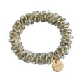thumbnail image 2 of Coleteros para mujer, accesorios para el cabello con cuentas, pulsera de cuentas, coleteros, elásticos, pinzas para el cabello, redecilla fina, moño para mujer y niña con banda de perlas, 2 of 3