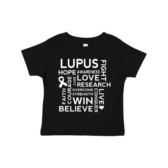 Inktastic Lupus Awareness Fight Cure Support Boys or Girls Toddler T-Shirt