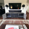 thumbnail image 3 of Mueble para TV de 80' Hogare Centro de entretenimiento Gris Storm Europa, 3 of 11
