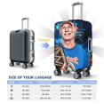 thumbnail image 2 of John Cena Luggage Cover Protector, Washable Elastic Suitcase Cover with Zipper and Buckle, Fits 18-32 Inch Luggage, Anti-Scratch & Dustproof, 2 of 9