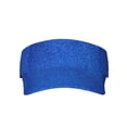 thumbnail image 3 of Balery Blue Glitter Sport Wear Athletic Visor Sun Sports Visor Hat Visor Adjustable Cap for Women and Men (One Size), 3 of 8