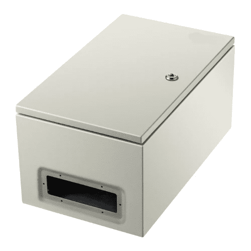 NEMA Steel Enclosure 20 x 12 x 10'' Junction Box with Mounting Plate