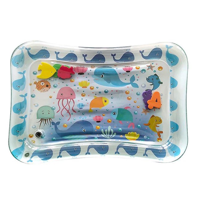 Colchoneta de agua inflable Splashin Kids Tummy Time Premium para bebés y ni?os peque?os ZefeiWu 1327534247626