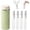 Green, variant on 4 in 1 Travel Dispenser Bottle, DEUUZHENQI 4 in 1 Travel Bottle, 4 in One Dispenser, Refillable Leak Proof Portable Containers for Shampoo Lotion Conditioner Cream