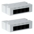 thumbnail image 1 of 1 à 3 Ports PoE Extender Passif Cascadable IEEE802.3Af pour IP Port Transmission Extender pour Commutateur PoE NVR IP (2Pcs), 1 of 4
