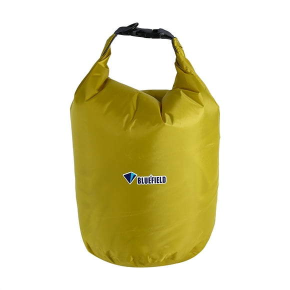 Bolsa portátil resistente al agua de 10 l para actividades al aire libre, acampada, navegación, rafting (10 l, verde)