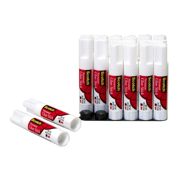 Glue Stick Scotch, paquete de 18 ml, libre de ácidos y no tóxico 6008-18