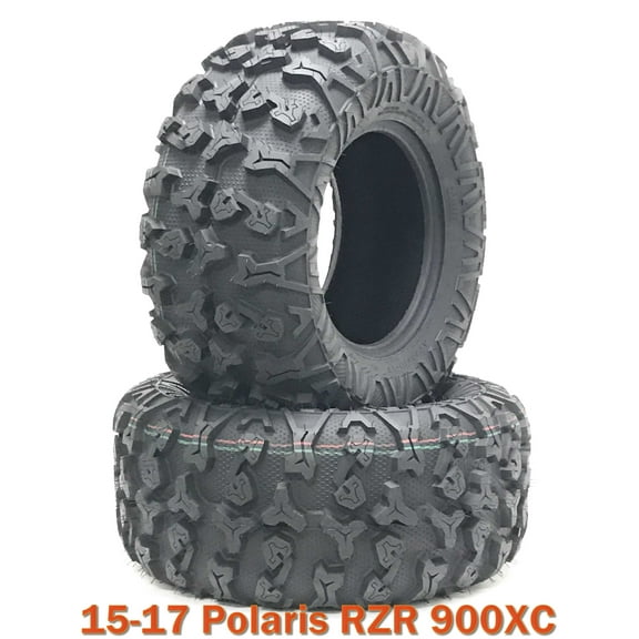 15-17 Polaris RZR 900XC ATV Rear Tire Set 27x11R14 8PR Radial