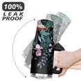 thumbnail image 6 of 40oz Colorful Botanical Mushroom Stainless Steel Flip Straw Tumbler Spill Proof Travel Cup Double Wall Vacuum Insulated Coffee Mug with Top Handle, 6 of 6