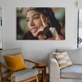 thumbnail image 6 of Aaliyah Dana Haughton Actor Poster Photo (19) Picture Print Wall Art Poster Painting Canvas Posters Artworks Gift Room Aesthetic 20x30inch(50x75cm), 6 of 6